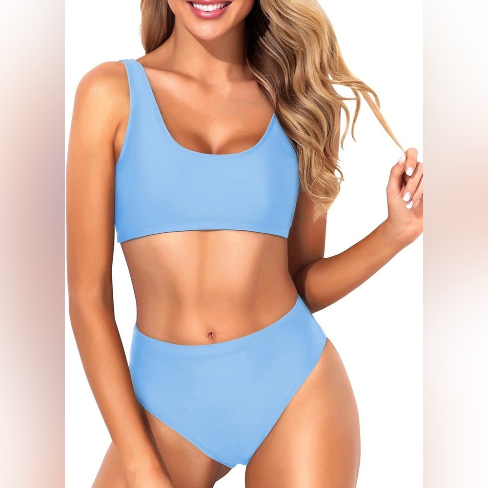 Blue bikini size medium